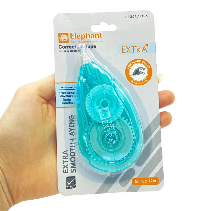 Bút Xóa Elephant EXTRA - Xanh Ngọc