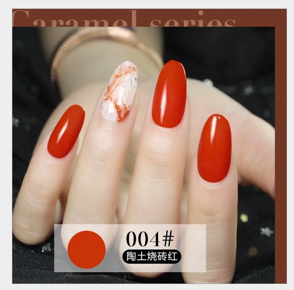 Set sơn gel AS cam đất 6 màu TT