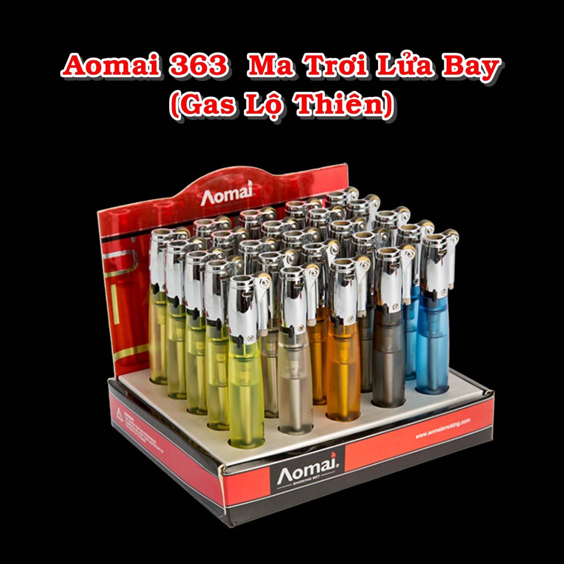 BẬT LỬA MA TRƠI LỬA BAY GAS LỘ THIÊN AM363