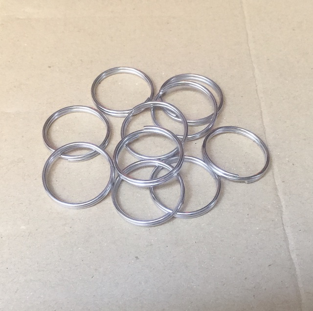 Khoen Tròn 2 vòng đôi 2cm - 2.4cm (100 cái )