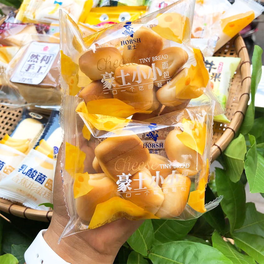 Bánh mì bi viên phô mai đài loan thùng 2kg - b53-t - beegin food store