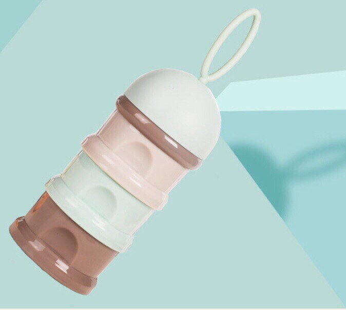 Bình chia sữa 3 tầng, bình đựng đồ ăn dặm cho bé
