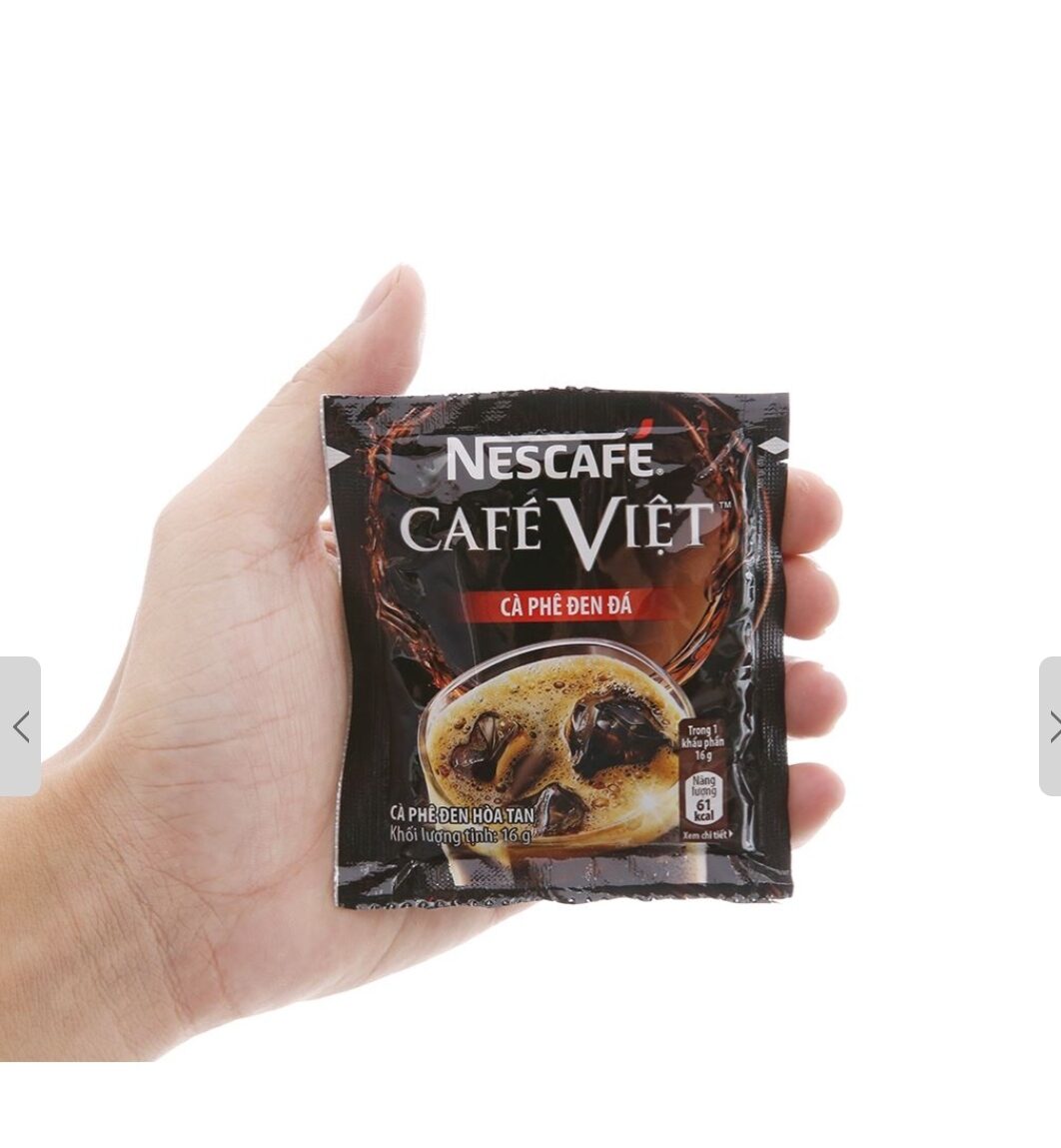 Cà phê hòa tan NESCAFÉ Café Việt Cà phê đen đá bịch 35 gói x 16g (đen)