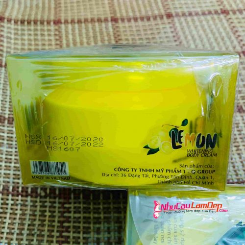 [CHÍNH HÃNG 100%] Body Lemon Chanh QLady Siêu Trắng