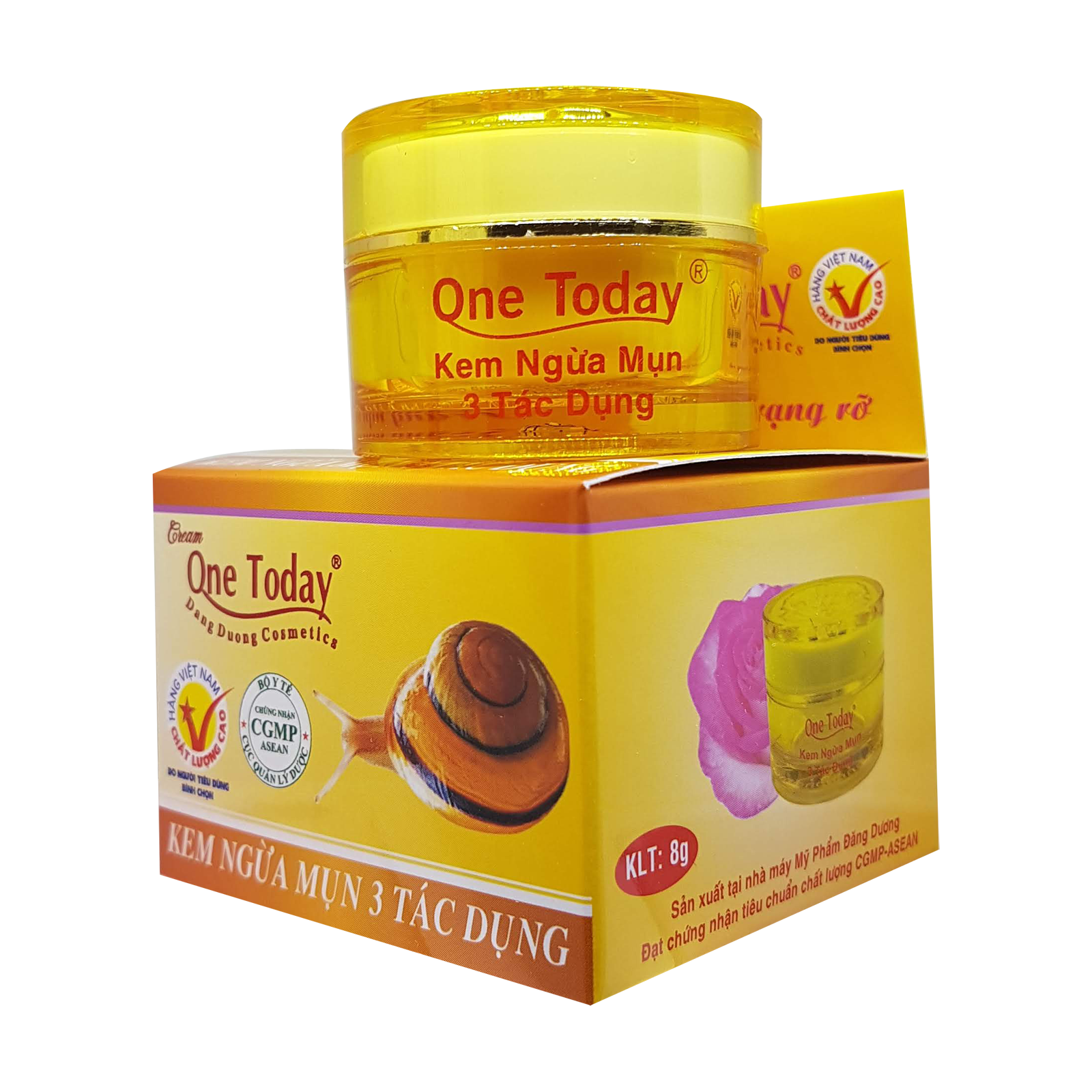 [HCM]ONE TODAY - KEM NGỪA MỤN 3 TÁC DỤNG 8g