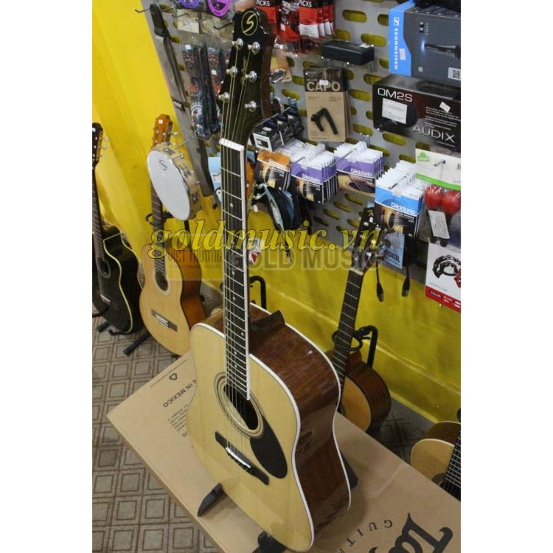 Đàn Guitar Samick GD-101S NAT( tặng bao + 3 phím + capo )