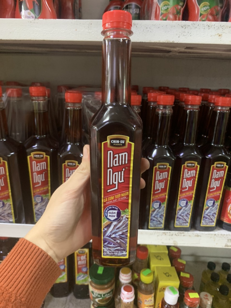 Nước Mắm Chinsu Nam Ngư 750ml & 500ml