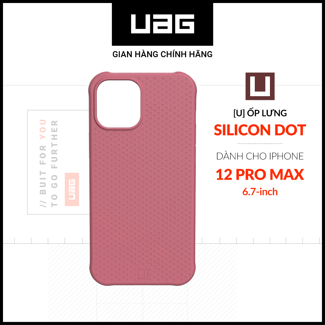 [U] Ốp lưng UAG silicon DOT cho iPhone 12 Pro Max [6.7 inch]