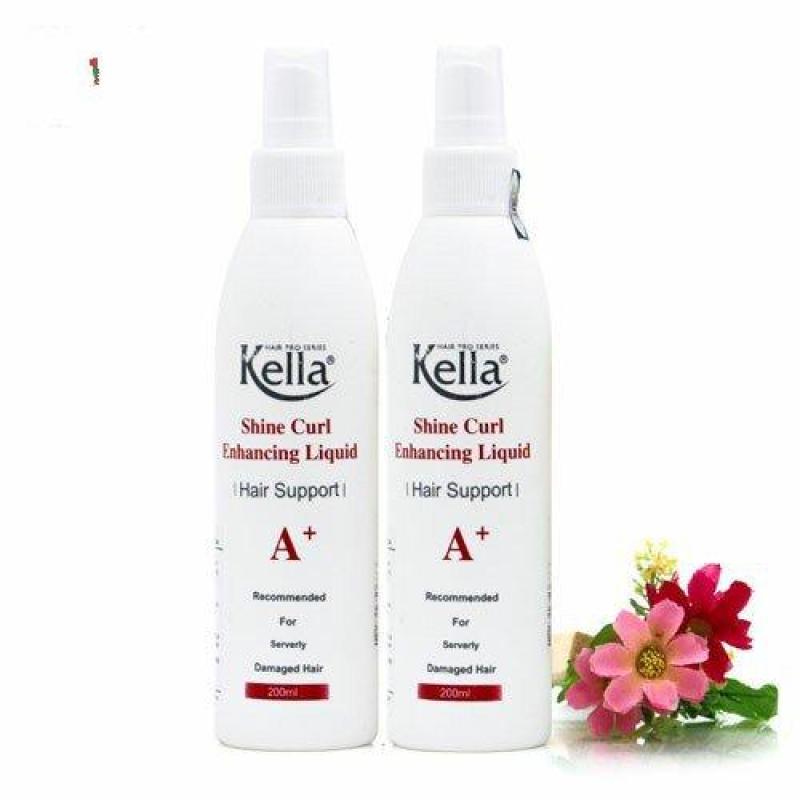 Combo 2 sữa dinh dưỡng cho tóc uốn xoăn Kella Shine Curl 200ml giá rẻ