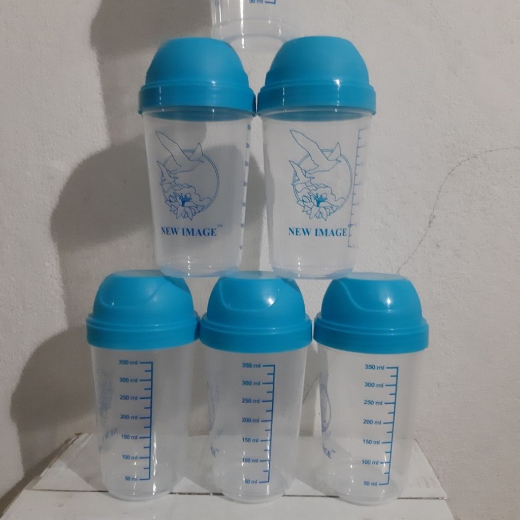 BÌNH LẮC SỮA NON ALPHA LIPID NEW IMAGE 350ML CÓ CHIA VẠCH