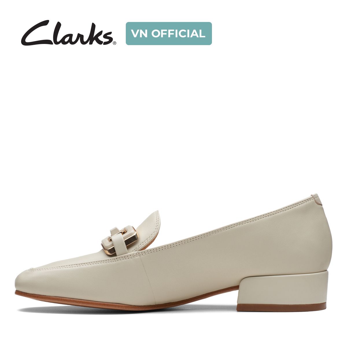 Giày Đế Bệt Da Nữ Clarks - Seren30 Easy