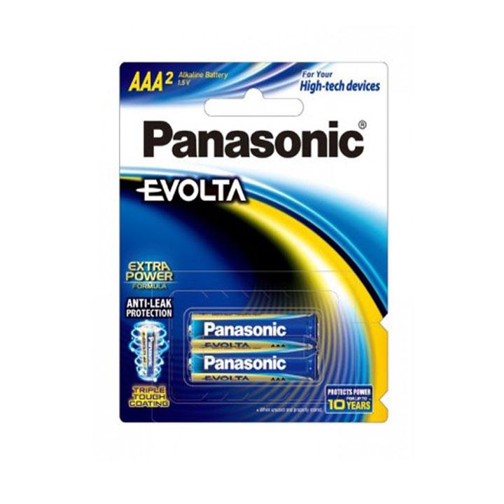 [HCM]COMBO 10 VỈ PIN PANASONIC AAA ALKALINE EVOLTA LR03EG 2B VỈ 2 VIÊN.