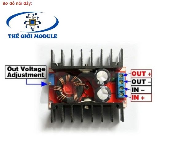 Mạch Tăng Áp DC-DC Boost Converter 150W