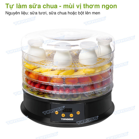 MÁY SẤY HOA QUẢ ĐA NĂNG TIROSS TS9682