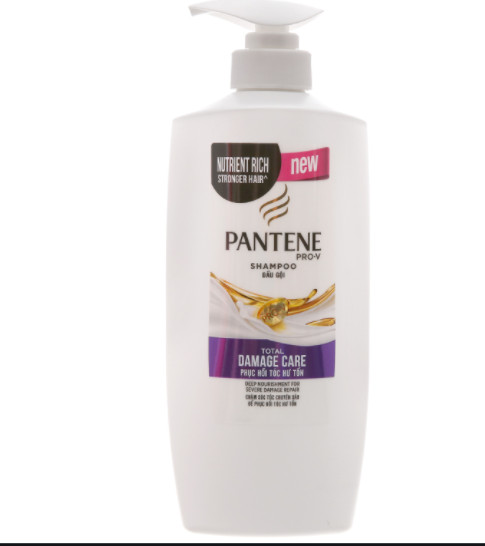 Dầu Gội Chăm Sóc Tóc Hư Tổn Pantene - 950G tím