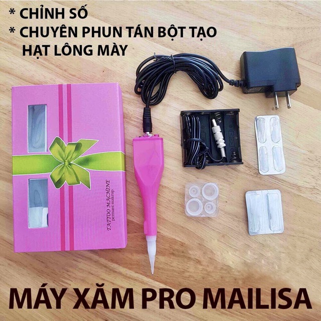 MÁY PHUN XĂM PRO MALISA SIÊU TẠO HẠT (Chính hãng 100%)