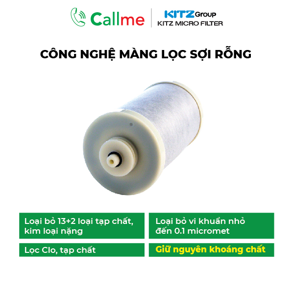 Bộ Lọc Nước Nhật Bản Kitz OASC-9 (Lọc nước giữ khoáng - Sản phẩm chính hãng - Made in Japan)