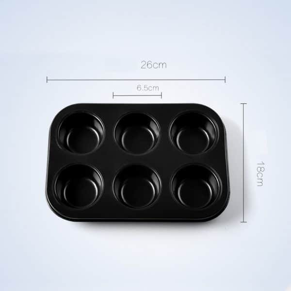Khuôn Cupcake 6 Lỗ