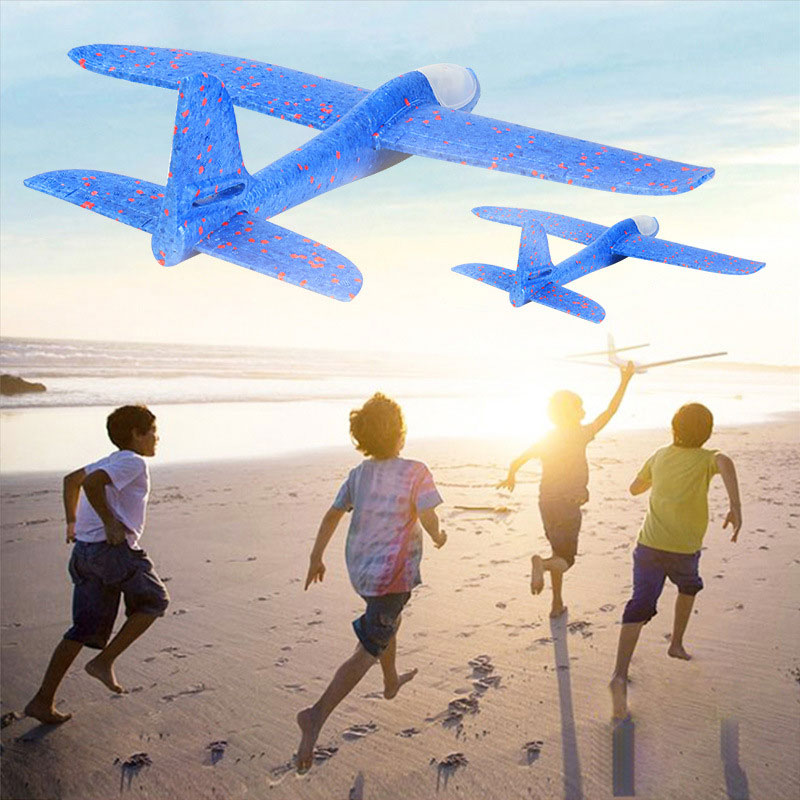 Máy Bay Xốp Full Đèn Led Size Đại