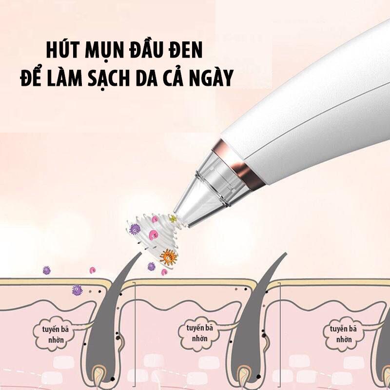 [HCM]Máy Hút Mụn Đầu Đen Bã Nhờn