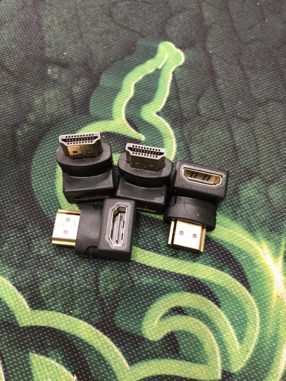 Đầu đổi góc HDMI bo góc 90 độ