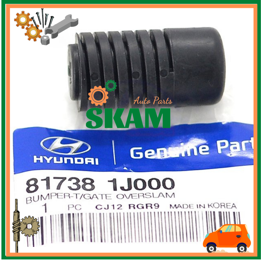 Cao su giảm chấn/ đệm nắp/ cao su tăng chỉnh ca bô hyundai getz, click, msp: 817381e000, 8173824210