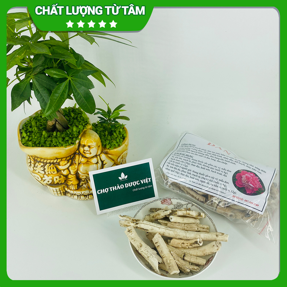 Đan bì khô 100g, mẫu đơn bì, đã rút lõi, hỗ trợ giảm đau xương khớp, điều hòa kinh nguyệt