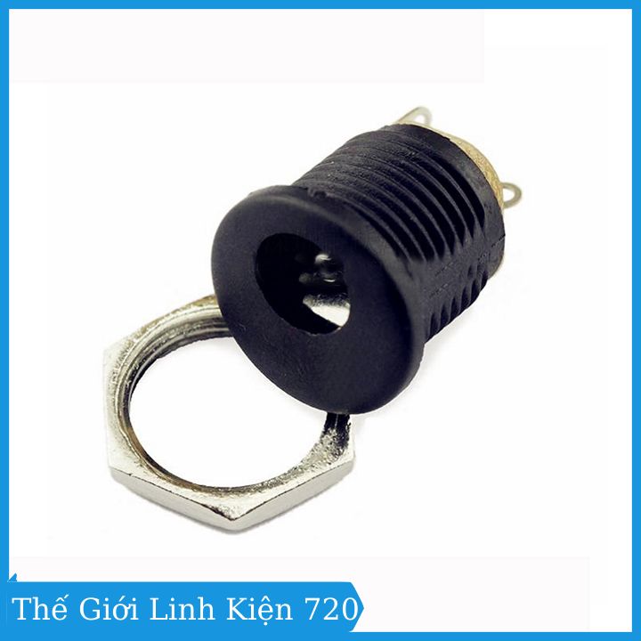 Bộ 10 jack DC 5.5x2.1mm có ốc vặn