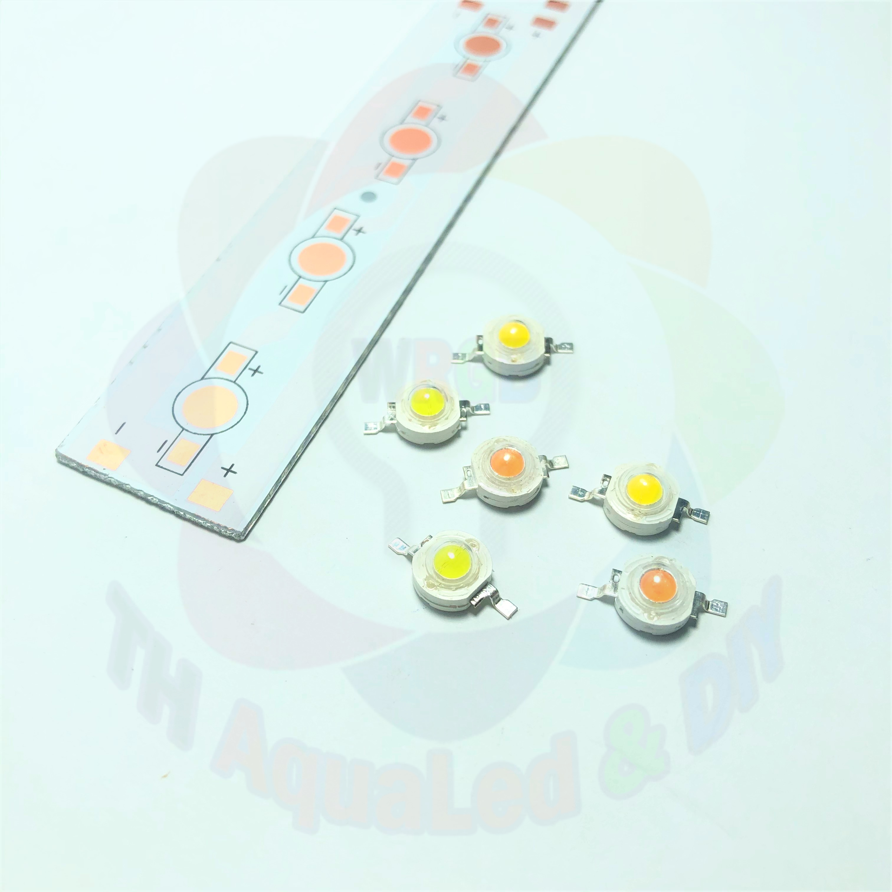 Chóa LED đơn Luxeon mắt lồi mini thấu kính đèn LED gom ánh sáng thừa tập trung vào tiêu điểm gia tăng ánh sáng hiệu năng