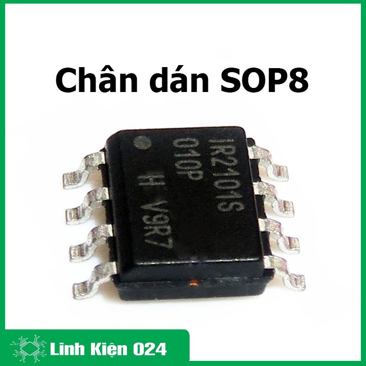 Ic điều khiển ir2101 half-bridge driver chân cắm dip8/chân dán sop8