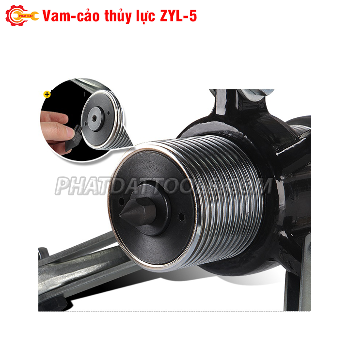 Vam cảo thủy lực 5 tấn ZYL5