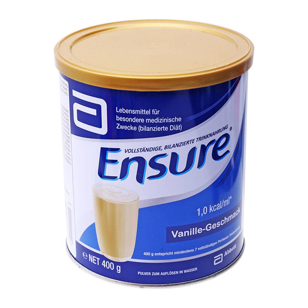Sữa Bột Abbott Ensure Đức Vanille-Geschmask Hộp 400g