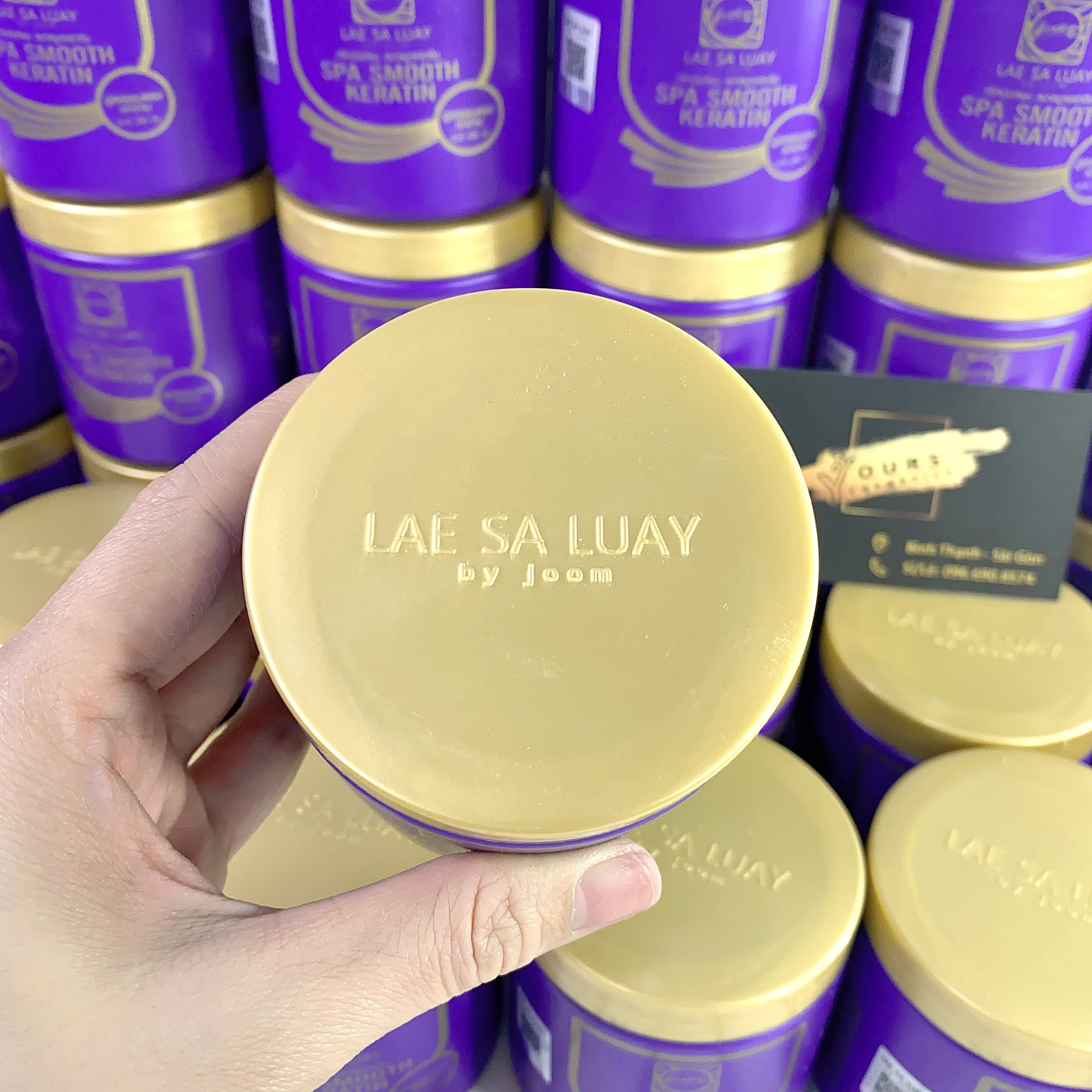 Kem Ủ Tóc Thái Lan Lae Sa Luay Spa Smooth Keratin 250ml