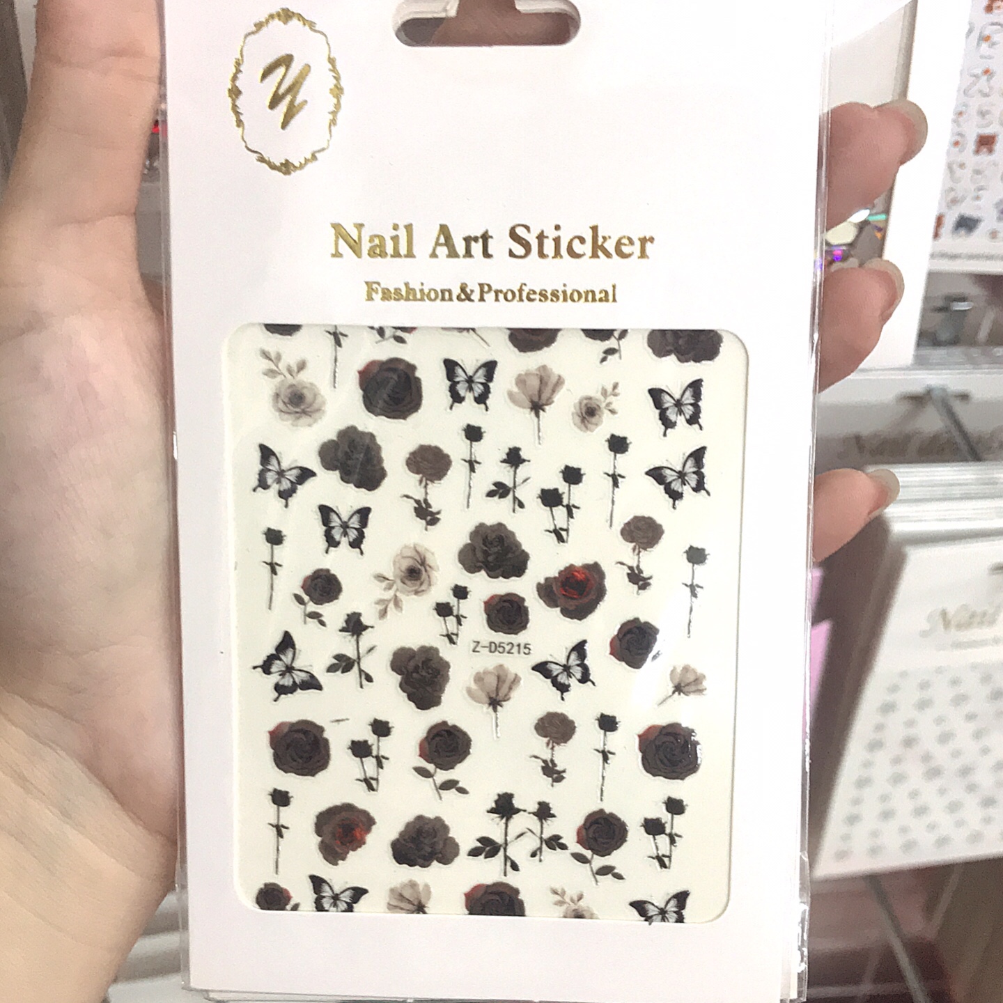 Sticker Các Mẫu Hot - Mini Nails