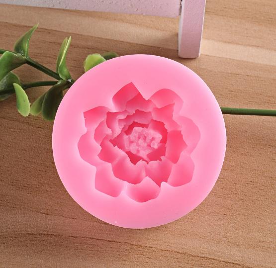 Khuôn silicon làm rau câu 4d bánh 4d mẫu hoa cánh chữ nhật