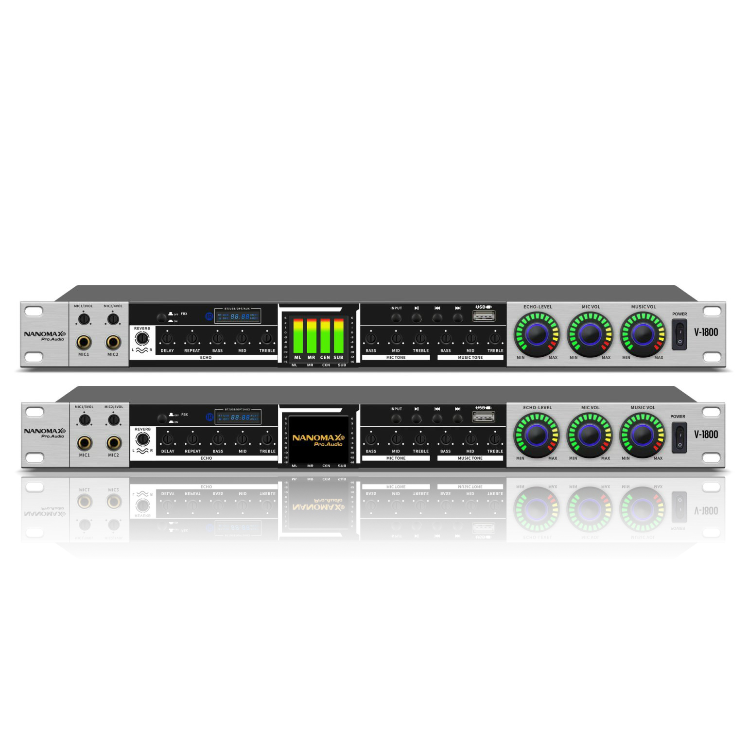Vang cơ chống hú Nanomax V-1800 Bluetooth