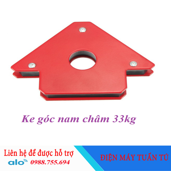 Bộ 2 ke góc nam châm lực hút 33kg