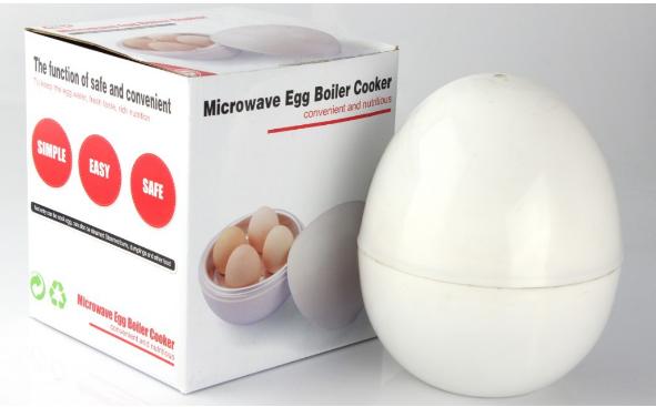 Microwave 4 Egg Boiler Steamer Poacher Boiler Cooker Kitchen Tools safely Egg Tools Egg Poachers Egg Cooker