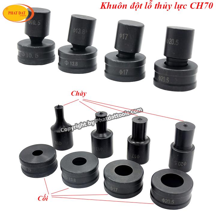 Khuôn đột lỗ cho máy đột lỗ thủy lực CH70-HHM70
