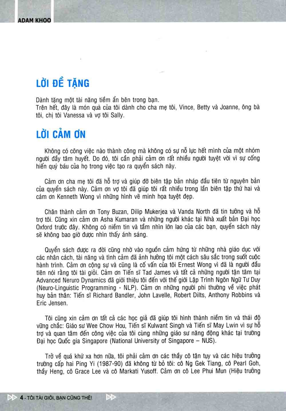 Tôi Tài Giỏi, Bạn Cũng Thế!