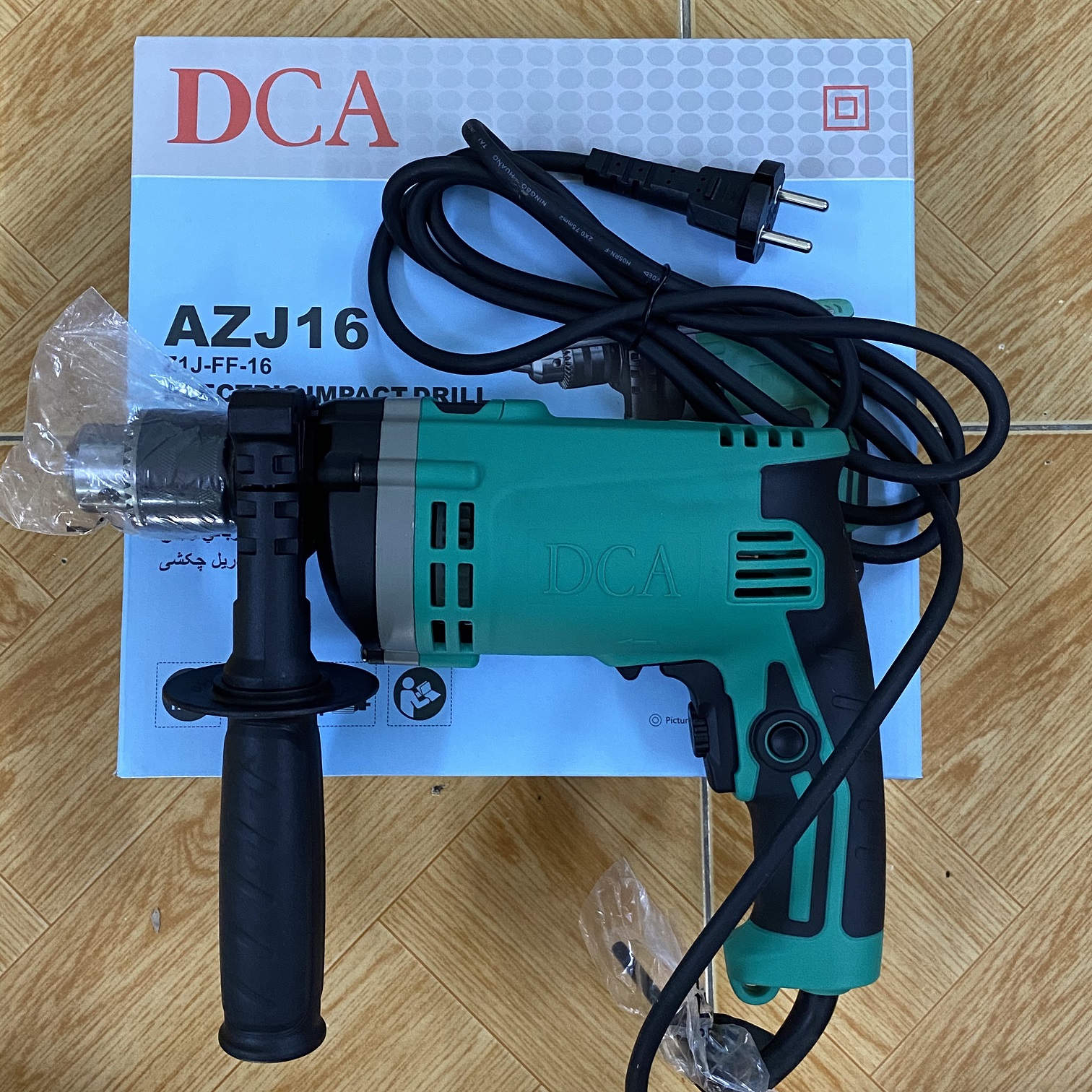 [HCM]Khoan 13mm DCA AZJ16 710W có chức năng búa