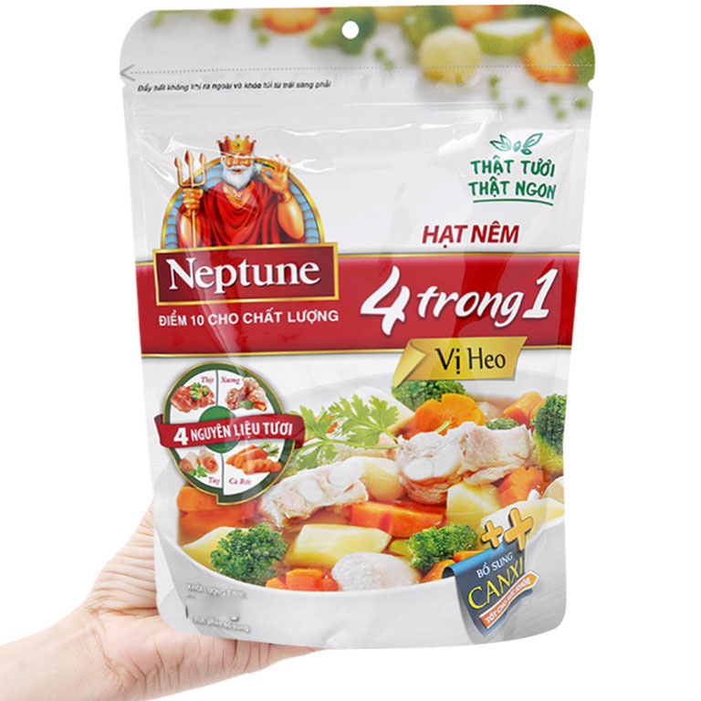 Hạt Nêm Neptune 4 trong 1 vị thịt heo 150gram