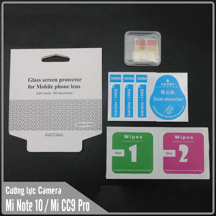 [MUA 1 TẶNG 1] Kính cường lực Camera cho Xiaomi Mi Note 10 / Mi CC9 Pro
