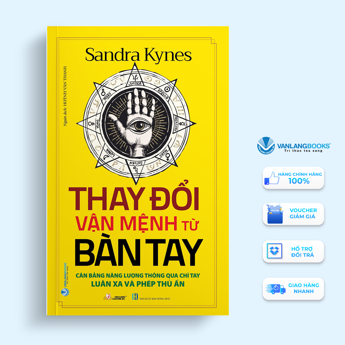 Sách - Thay Đổi Vận Mệnh Từ Bàn Tay-Vanlangbooks