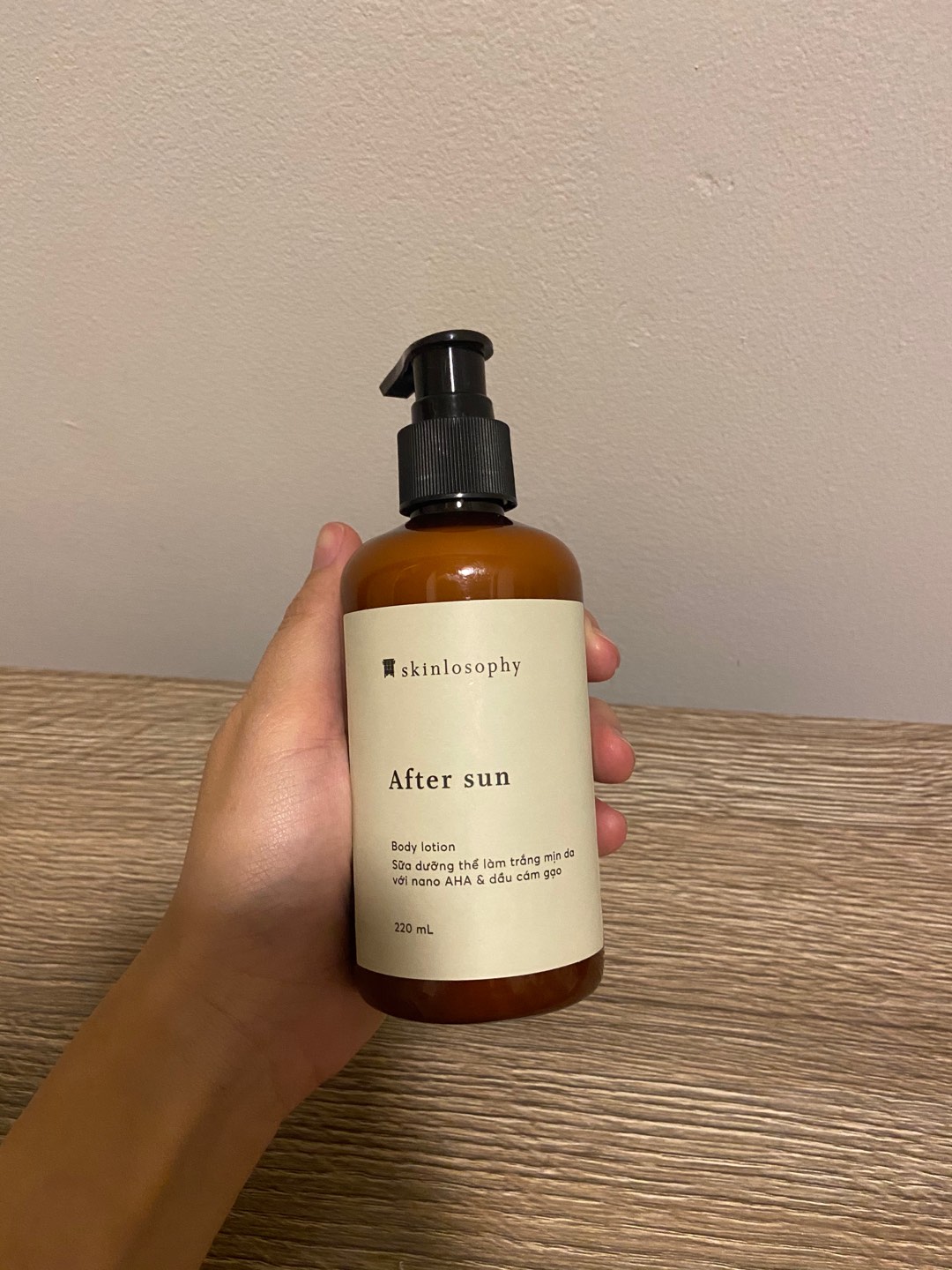 Body lotion AFTER SUN Skinlosophy 220mL