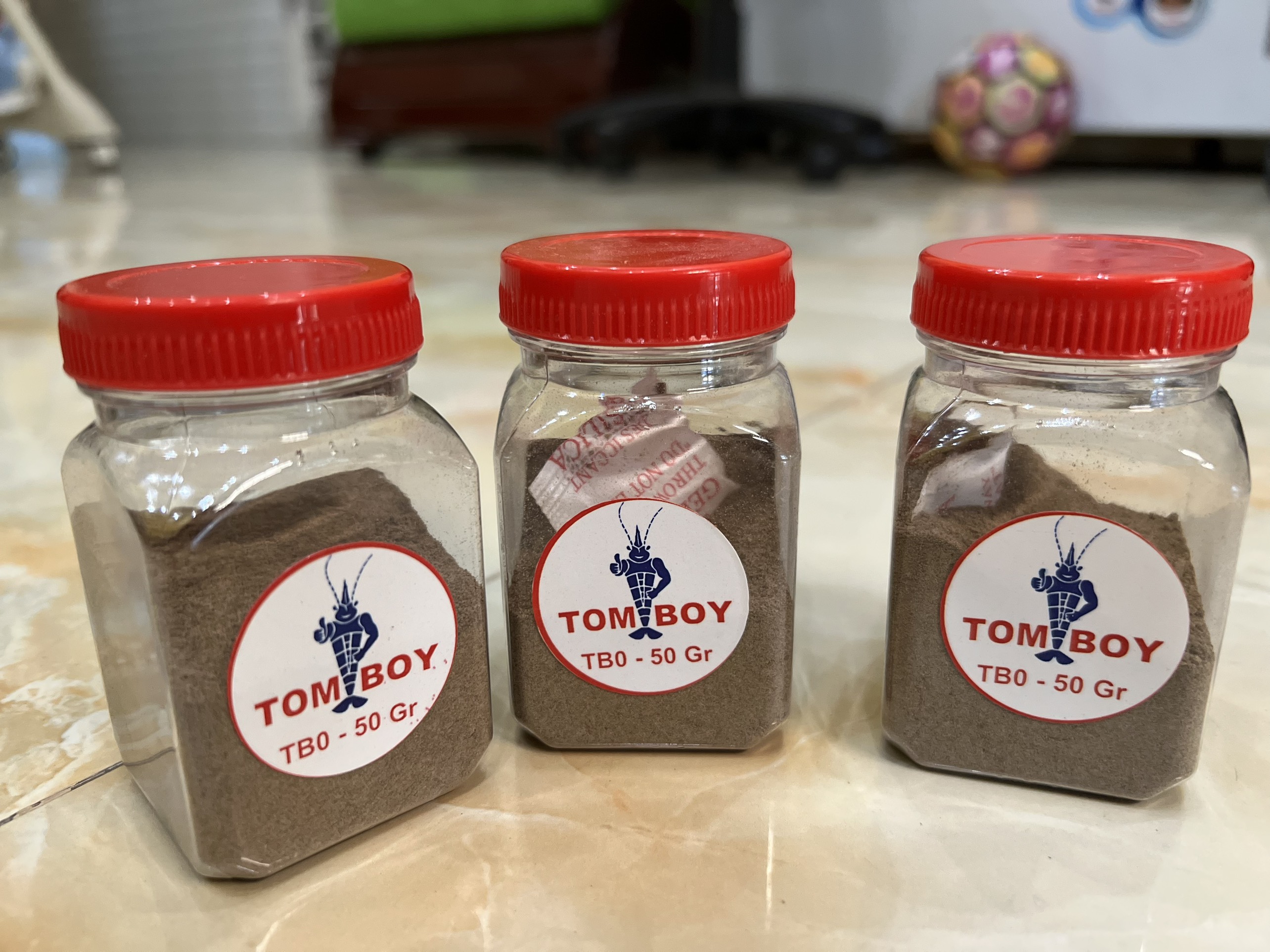 Cám Tomboy Tb 0 1 2 3 ( 50g - 1kg) - Thức ăn cho cá