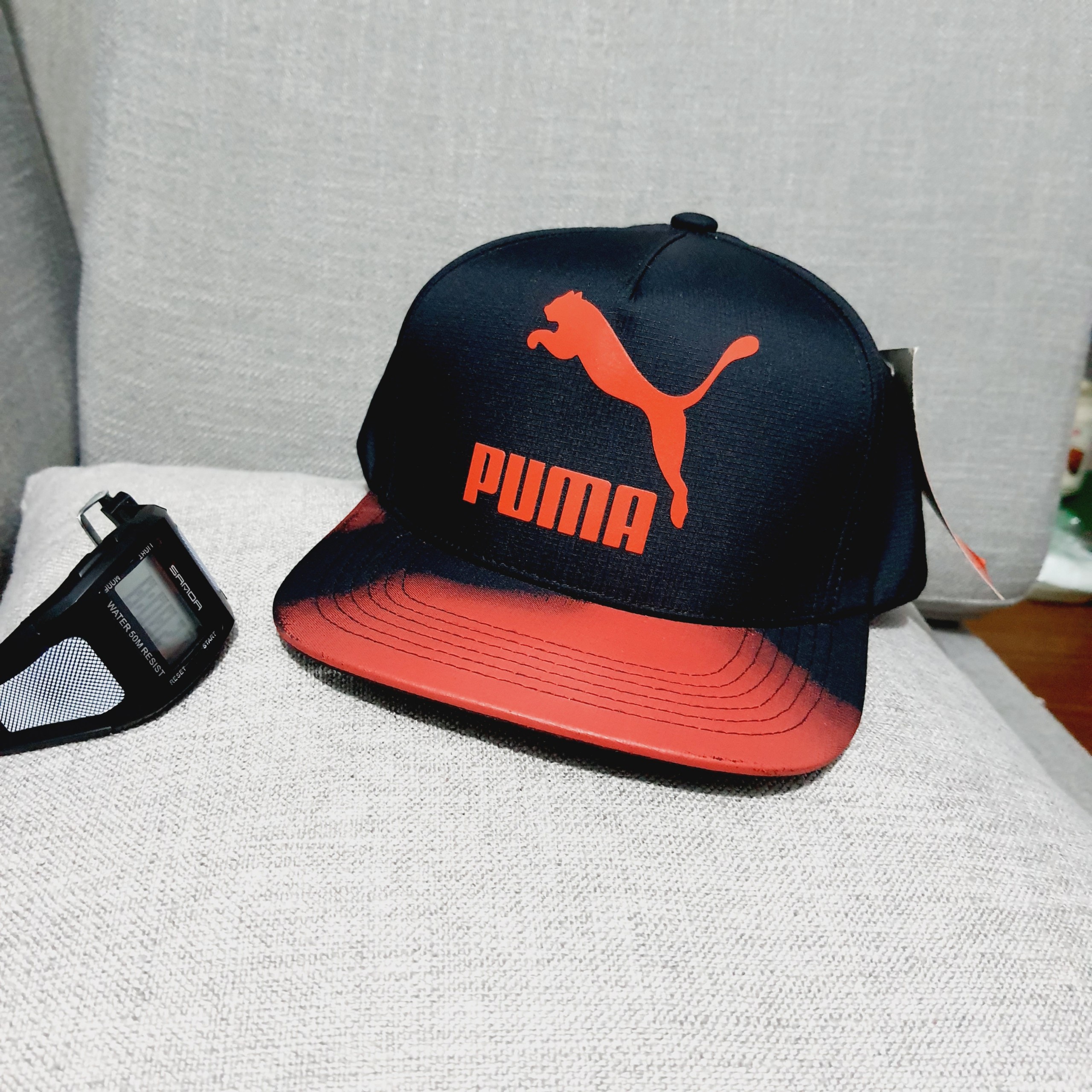 Nón snapback Puma vành phẳng cao cấp hàng xuất khẩu