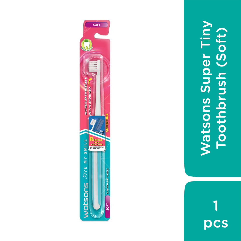 Bàn Chải Đánh Răng Watsons Super Tiny Toothbrush (Soft) 1s