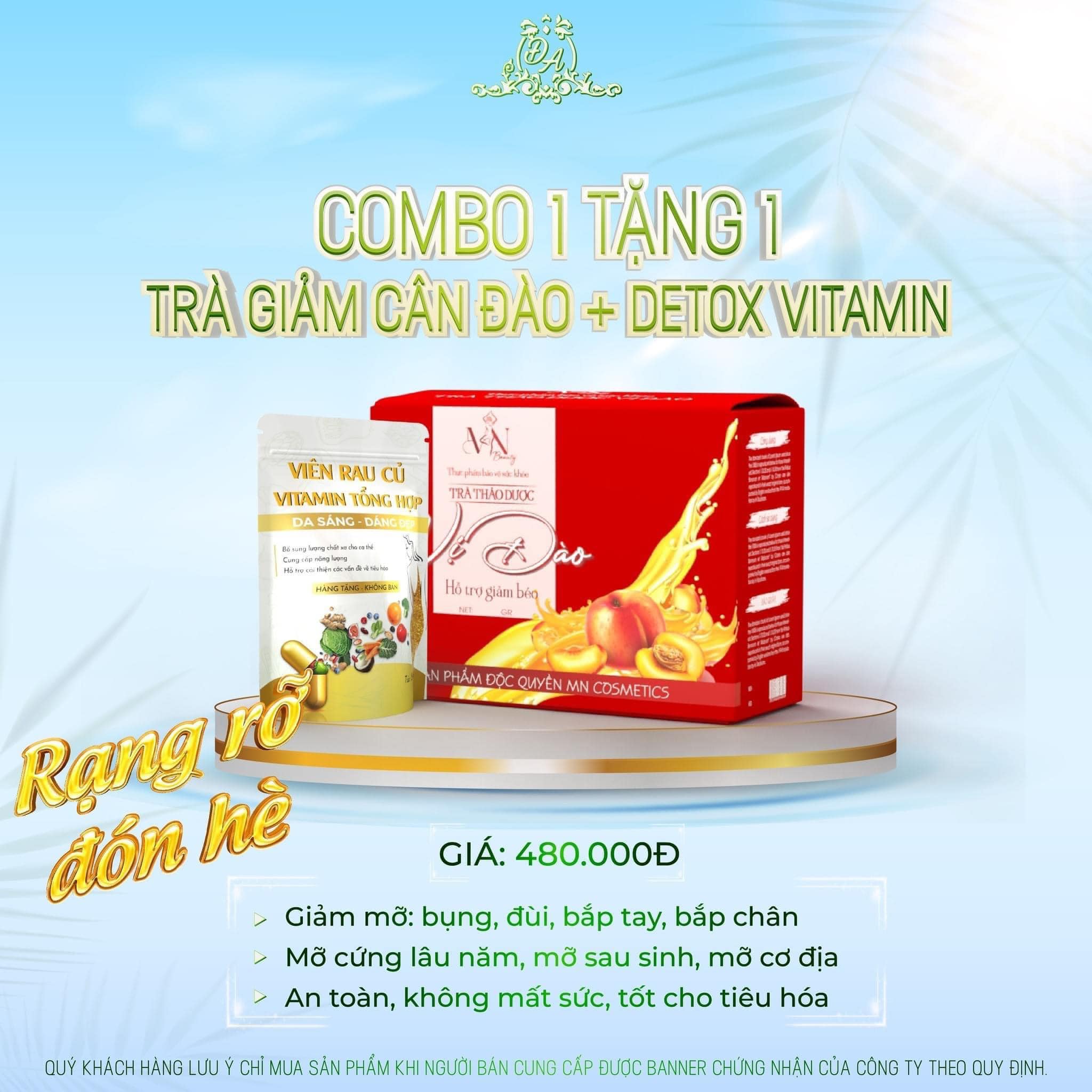[Giảm cân] TRÀ GIẢM CÂN VỊ ĐÀO ĐÔNG ANH ( hàng chính hãng)