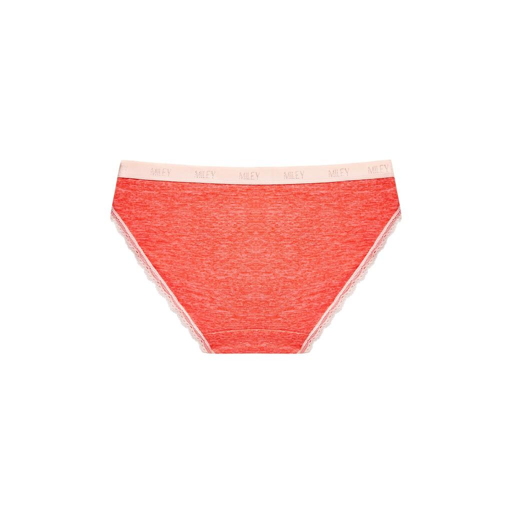 Combo 2 Quần Lót Thun Lạnh Phối Lụa Co Giãn 4 Chiều MILEY LINGERIECombo 2 Women's Underpants with Wood Texture Miley Lingerie